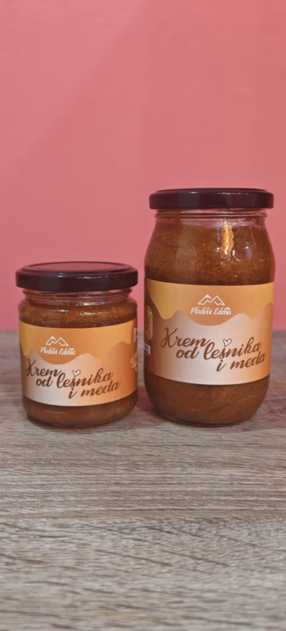 two jars of brown food