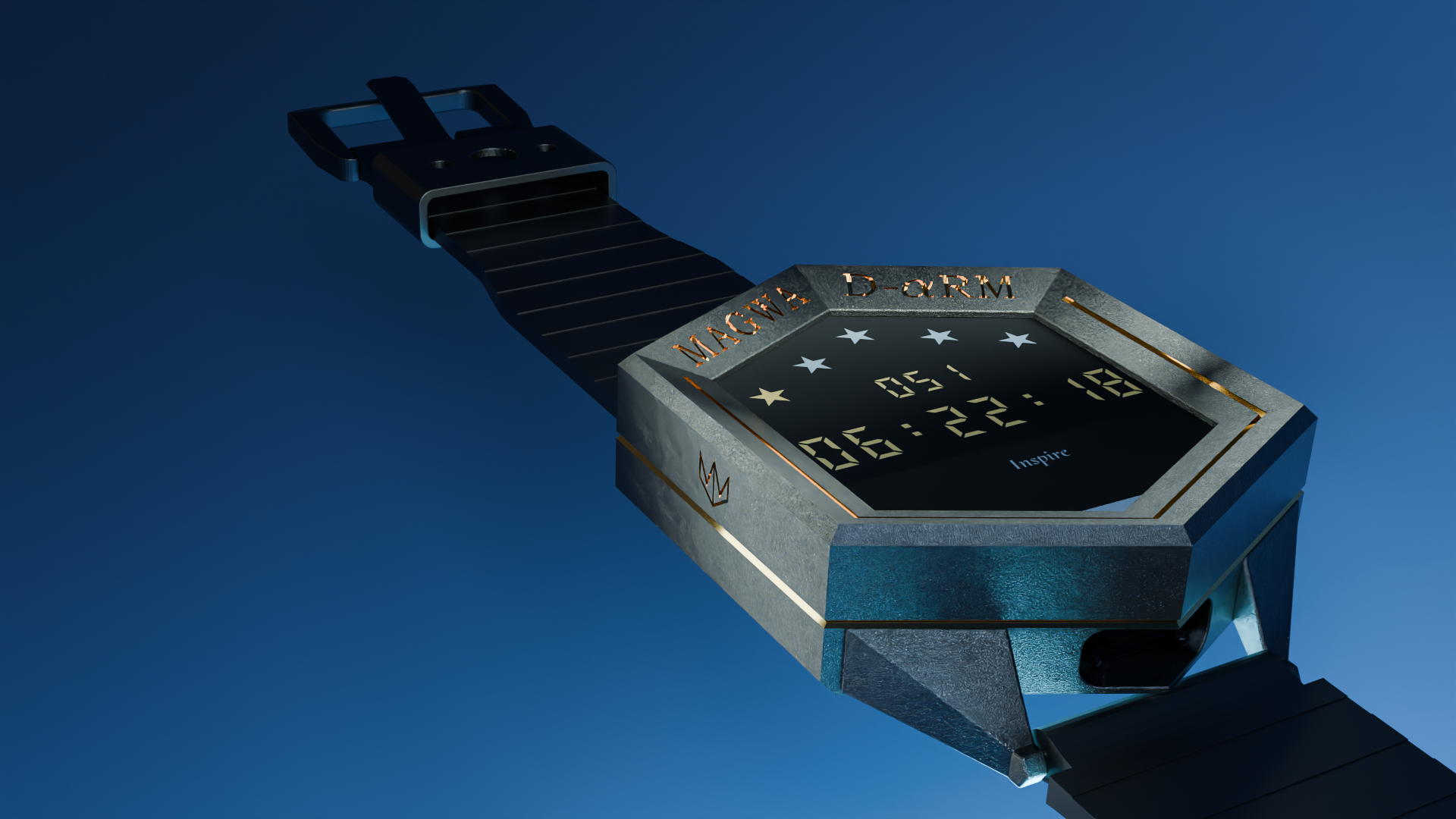 MAGWA Watch perspective view render
