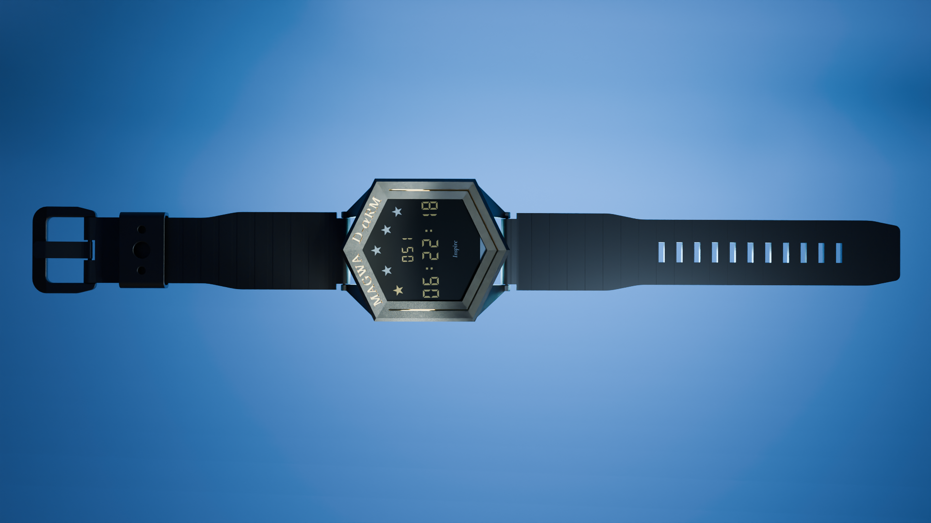 MAGWA watch top view render