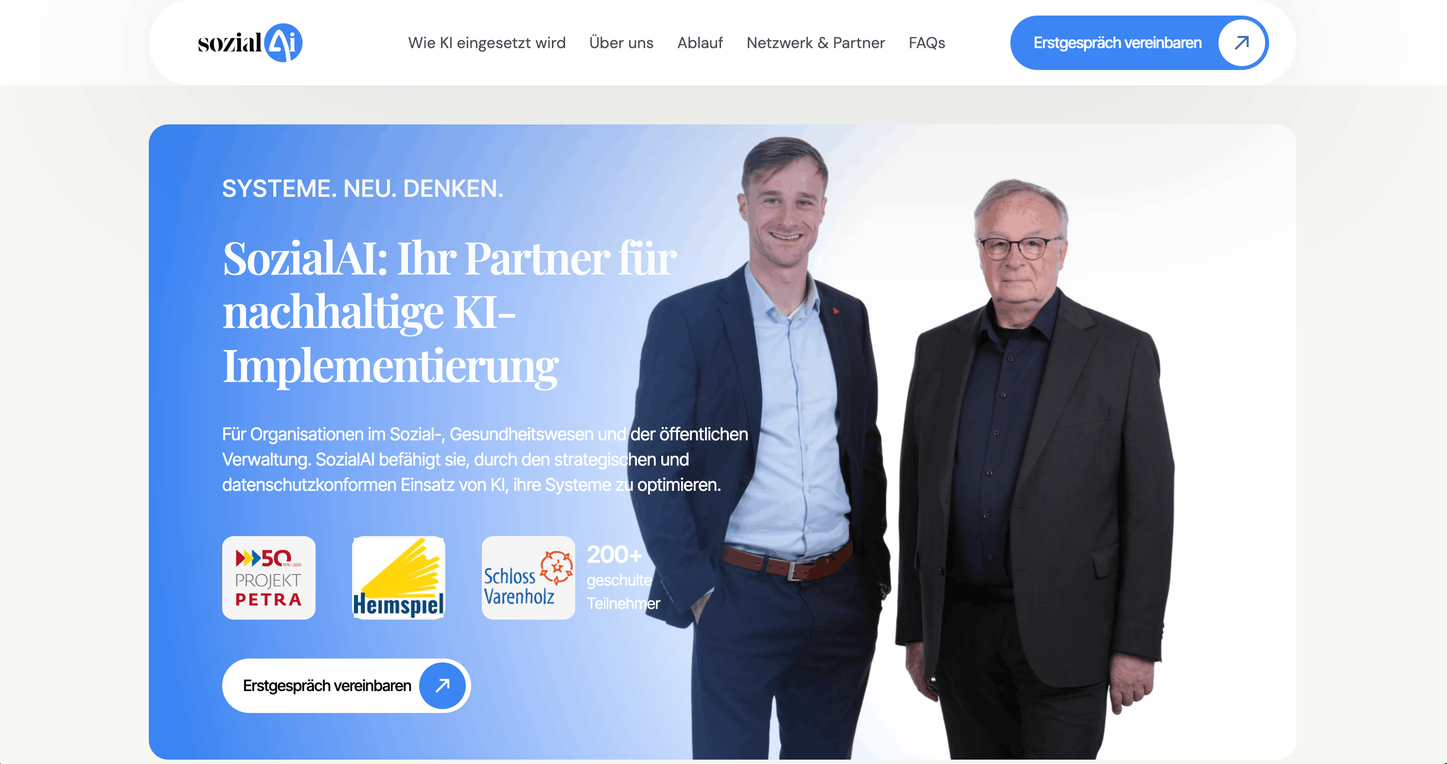 Website von SozialAI