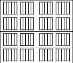 Vertical Short Panel Garage Door