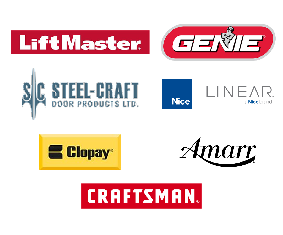 Garage Door Brands We Service