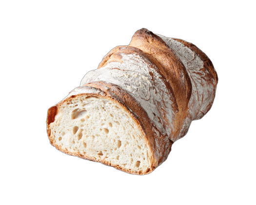 Photo du pain paillasse, produit artisanal de la boulangerie Une Tartine de Bonheur.