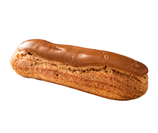 Photo de la pâtisserie éclair chocolat / café, dessert fait maison par Une Tartine de Bonheur.