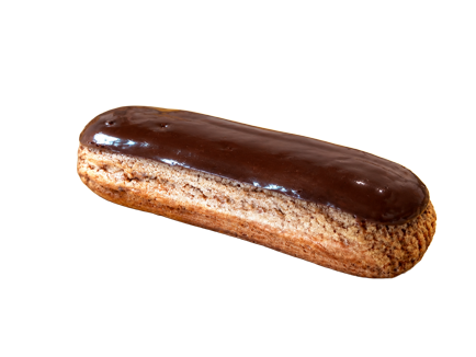 Photo de la pâtisserie éclair chocolat / café, dessert fait maison par Une Tartine de Bonheur.