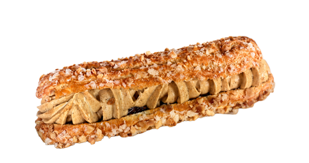 Photo de la pâtisserie éclair chocolat / café, dessert fait maison par Une Tartine de Bonheur.