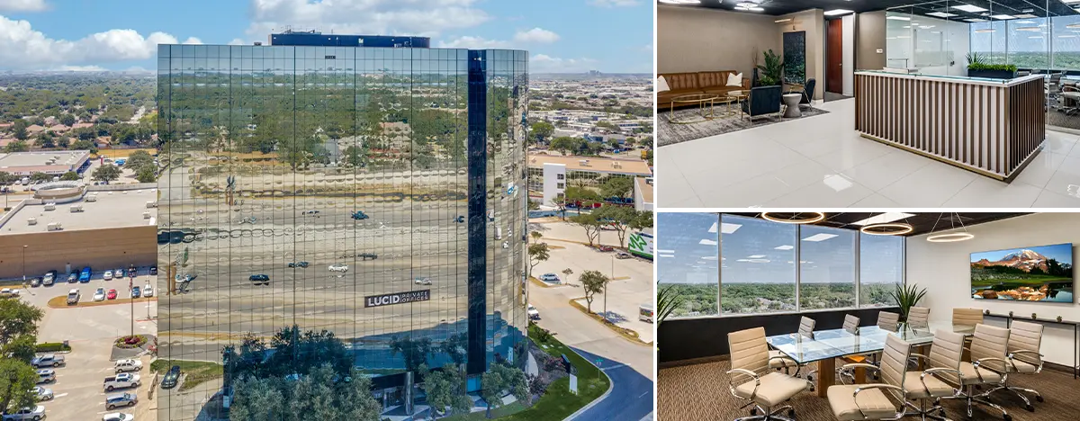 Coworking space off LBJ Freeway near Farmers Branch
