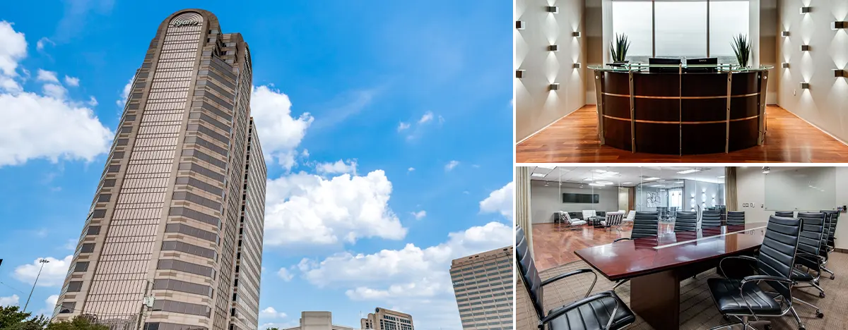 Coworking space at the Galleria Mall near Addison