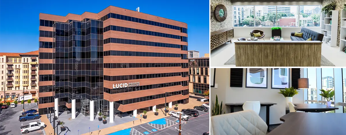 Coworking space in Uptown Dallas and Cole Ave