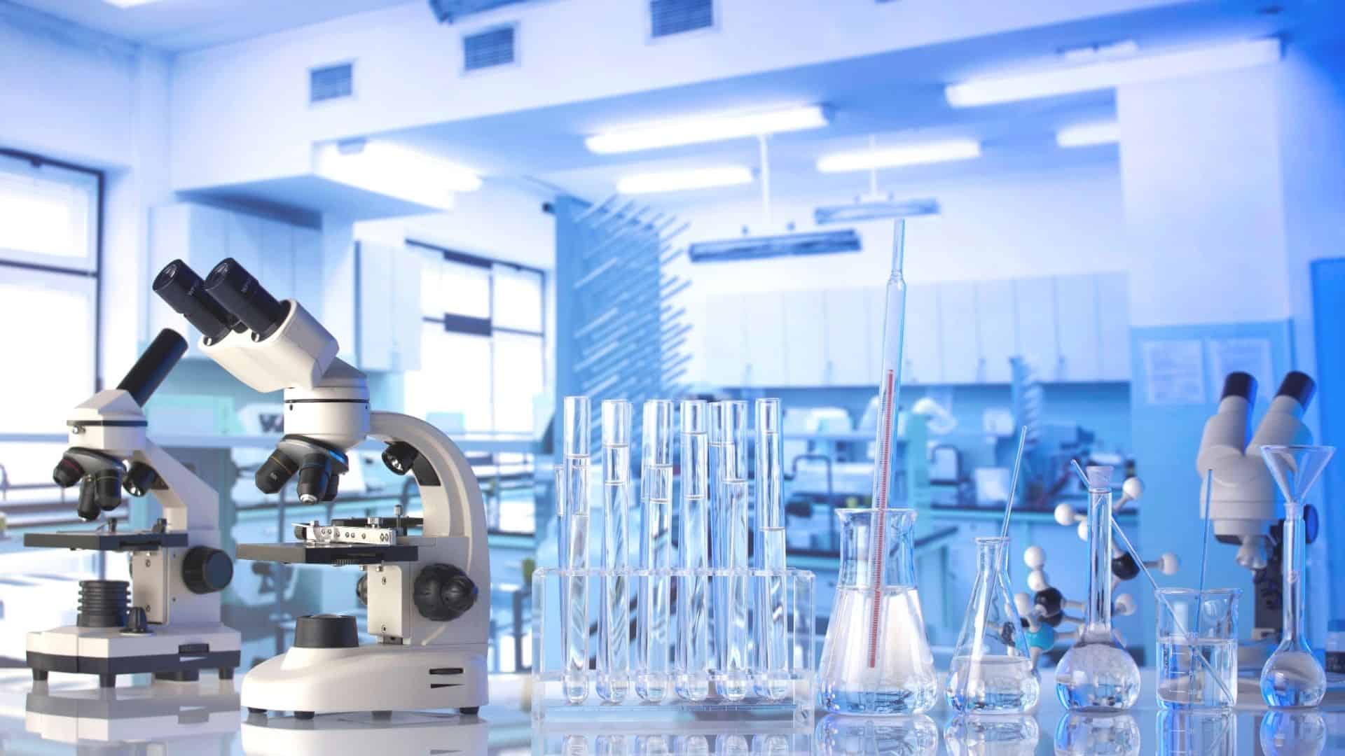 image of ai software in healthcare action in a lab environment