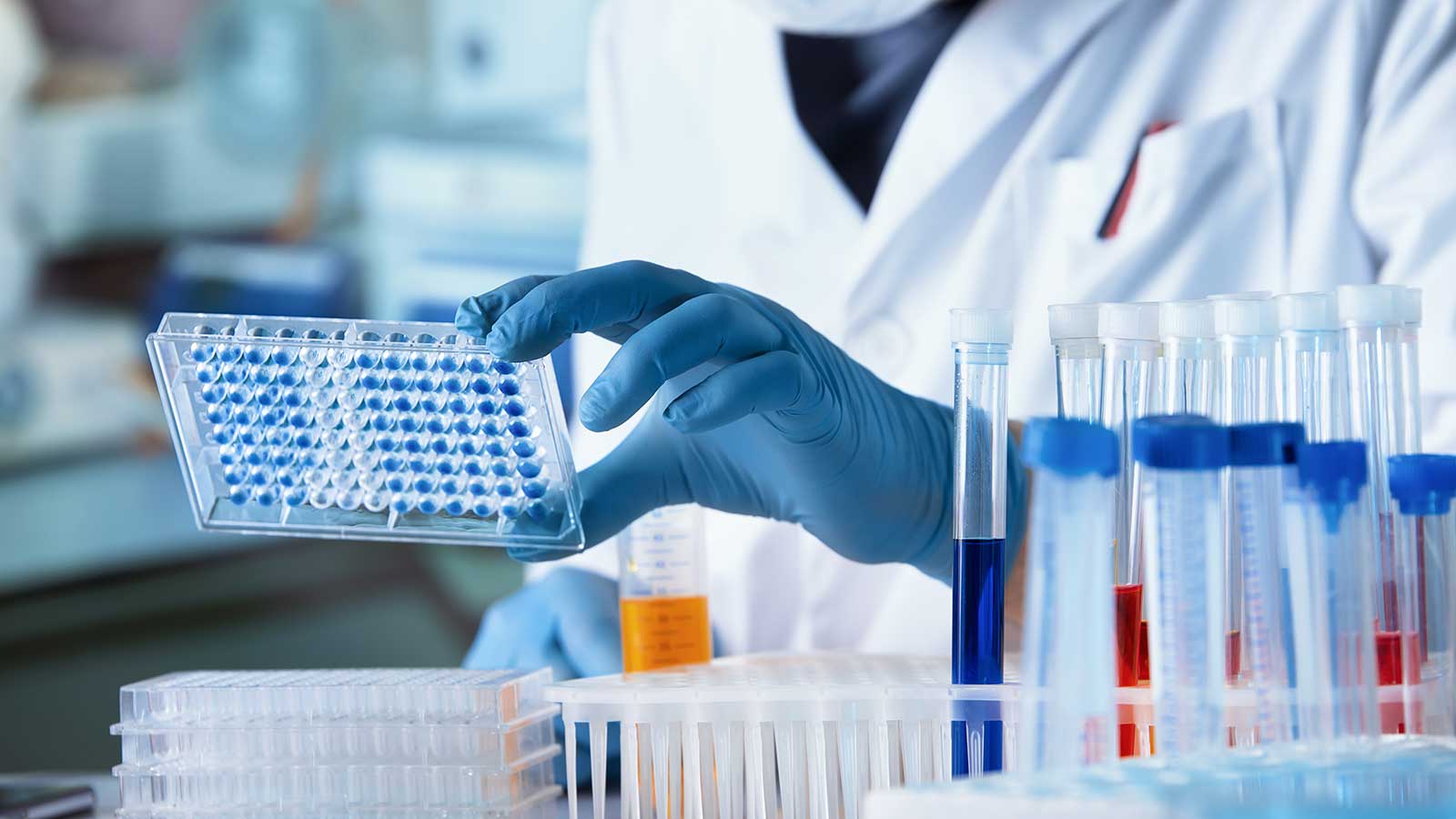 image of science experiment