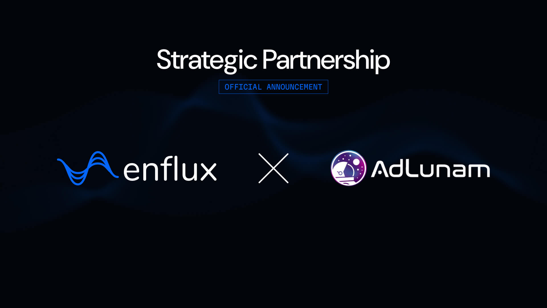Enflux Partners with AdLunam to Power Liquidity and Market Infrastructure for Web3 Launches