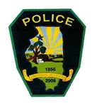 Village of Atkinson Police Badge.