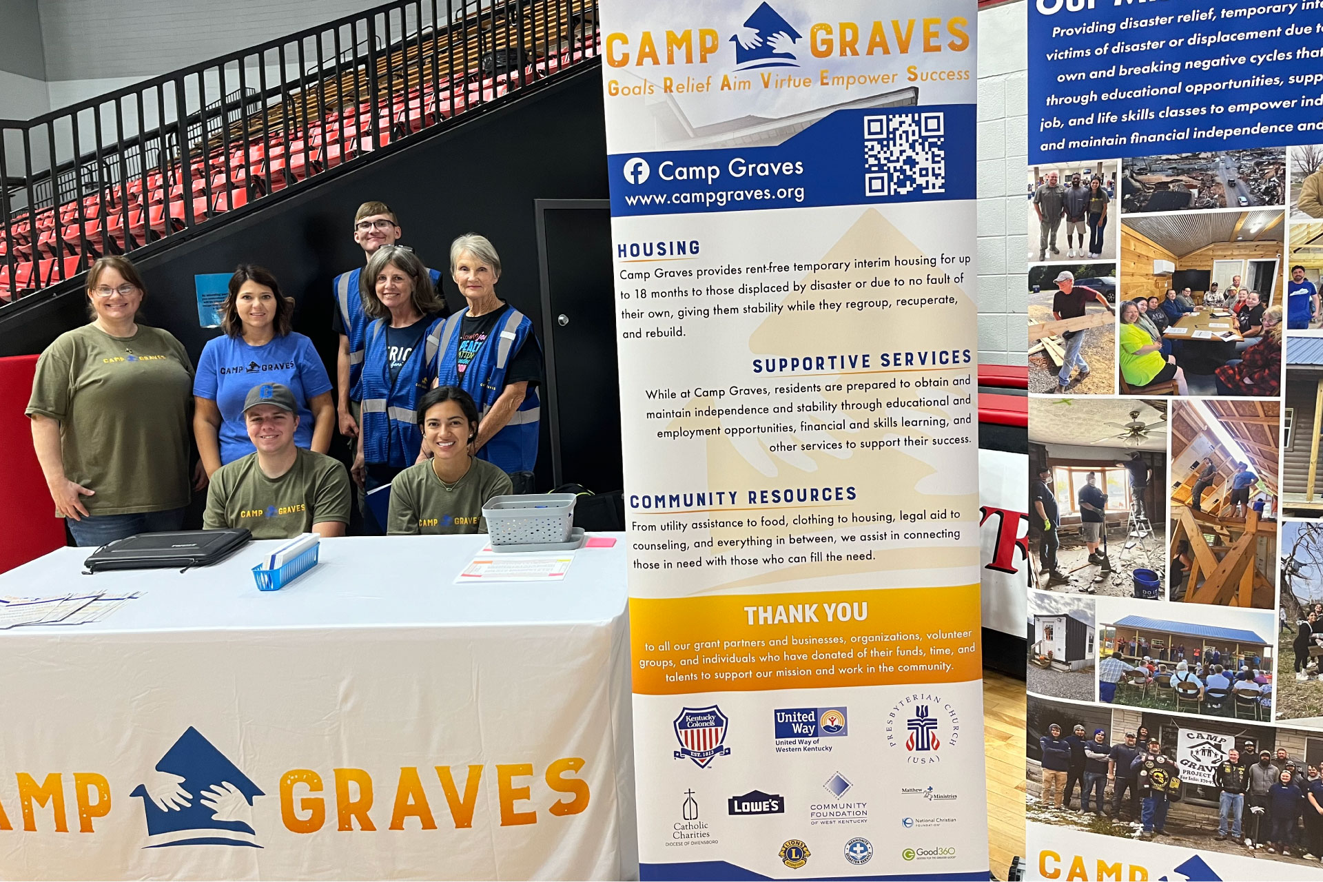 Camp Graves at Job Fair in 2024