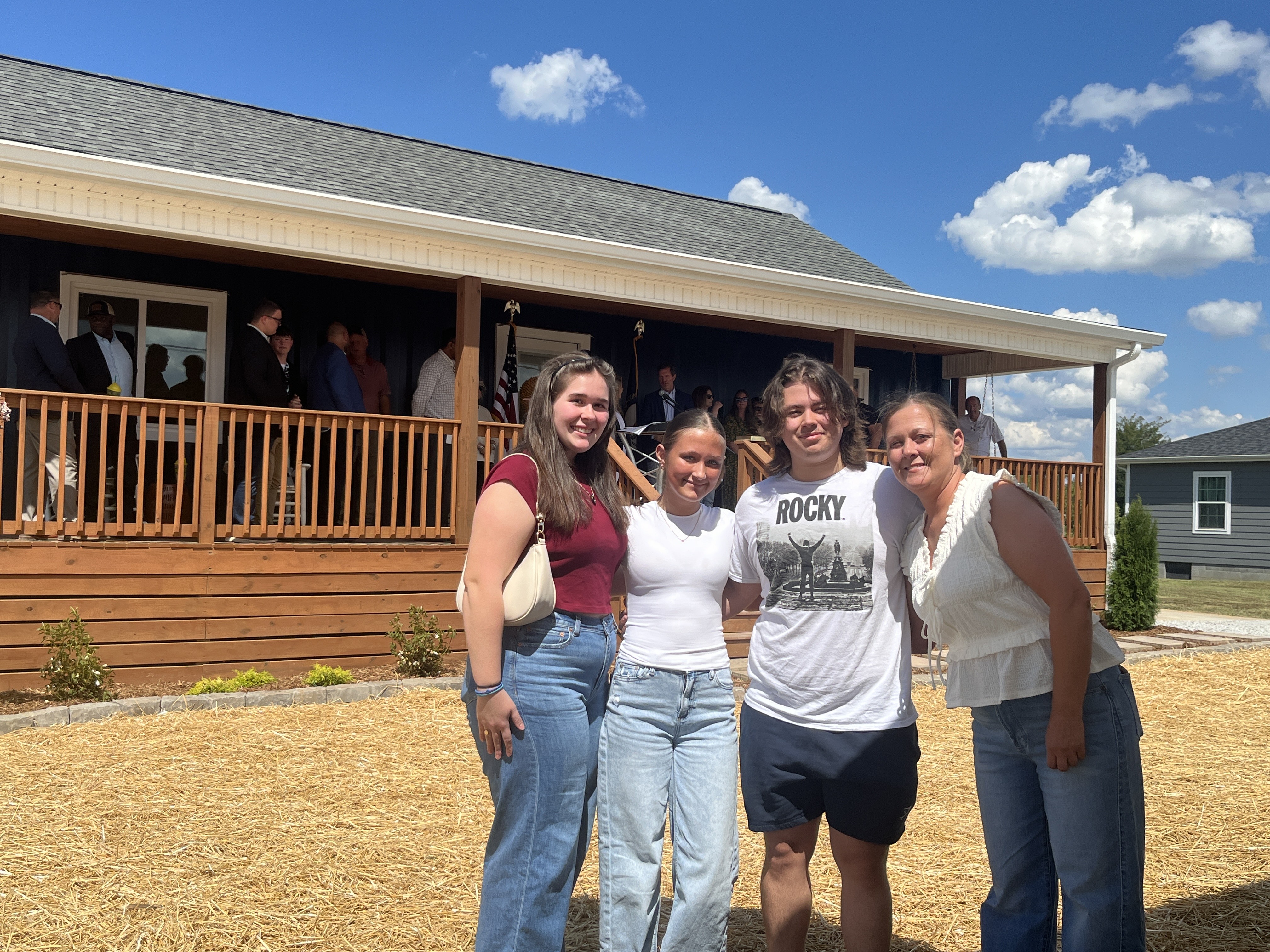 Trina home dedication