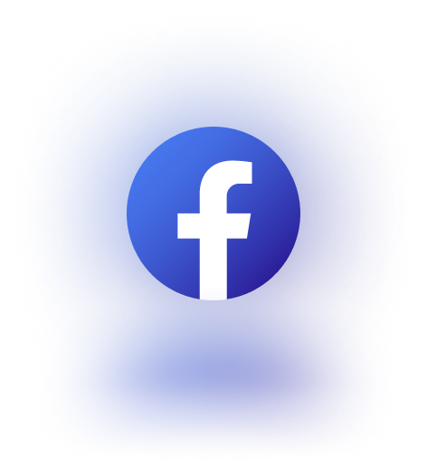 Facebook Logo Image - Club X Webflow Template