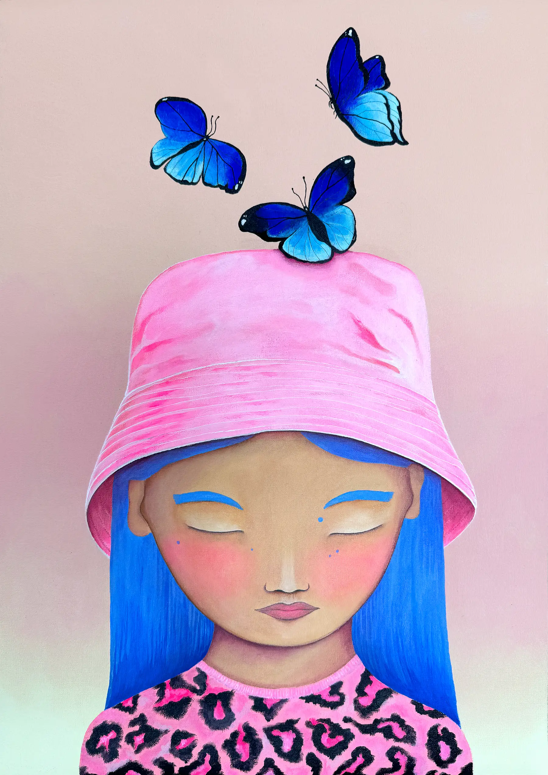 Les trois papillons 