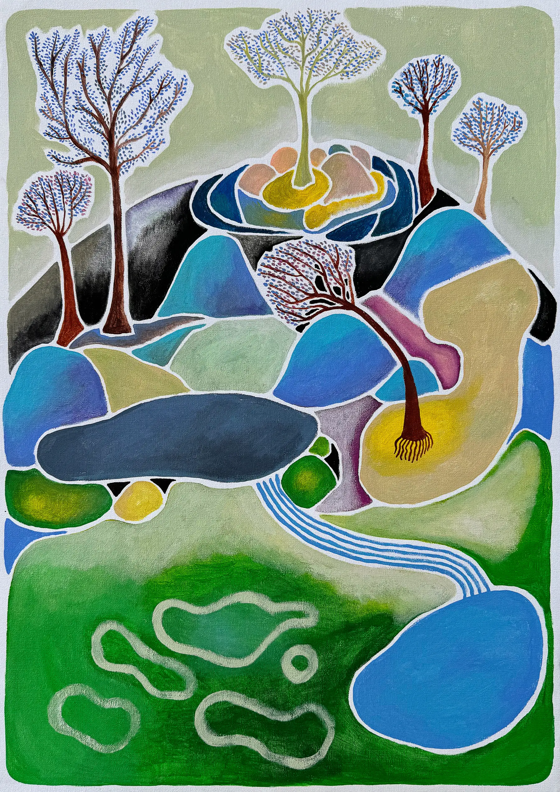 L'arbre plié
