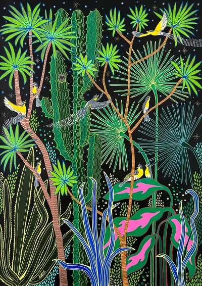 Le jardin de cactus