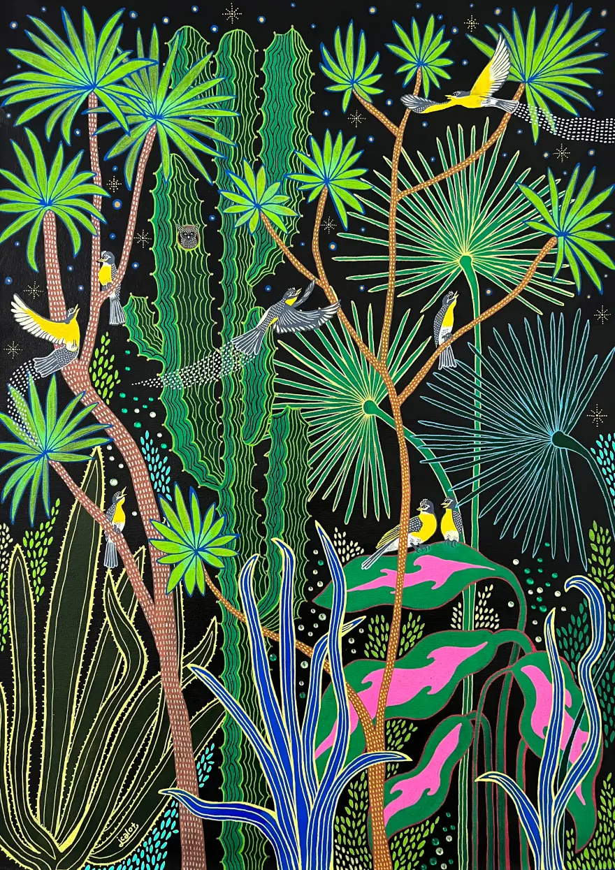 Le jardin de cactus