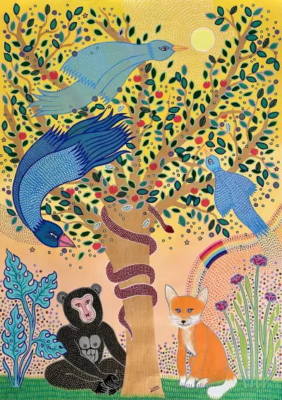 Le singe et le renard