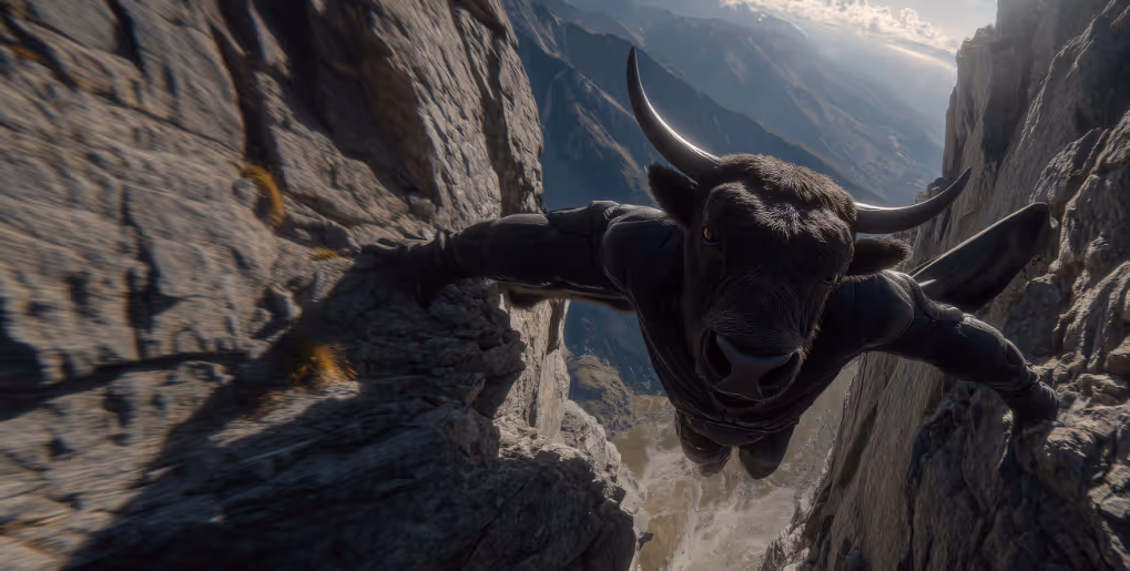 AI-generated social media post sample for an adventure brand created by Krailo Social