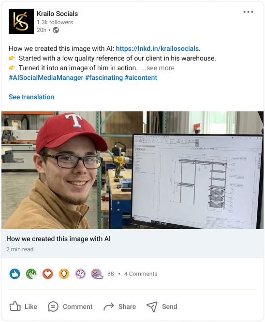 A person practicing yoga with a colorful gradient background.