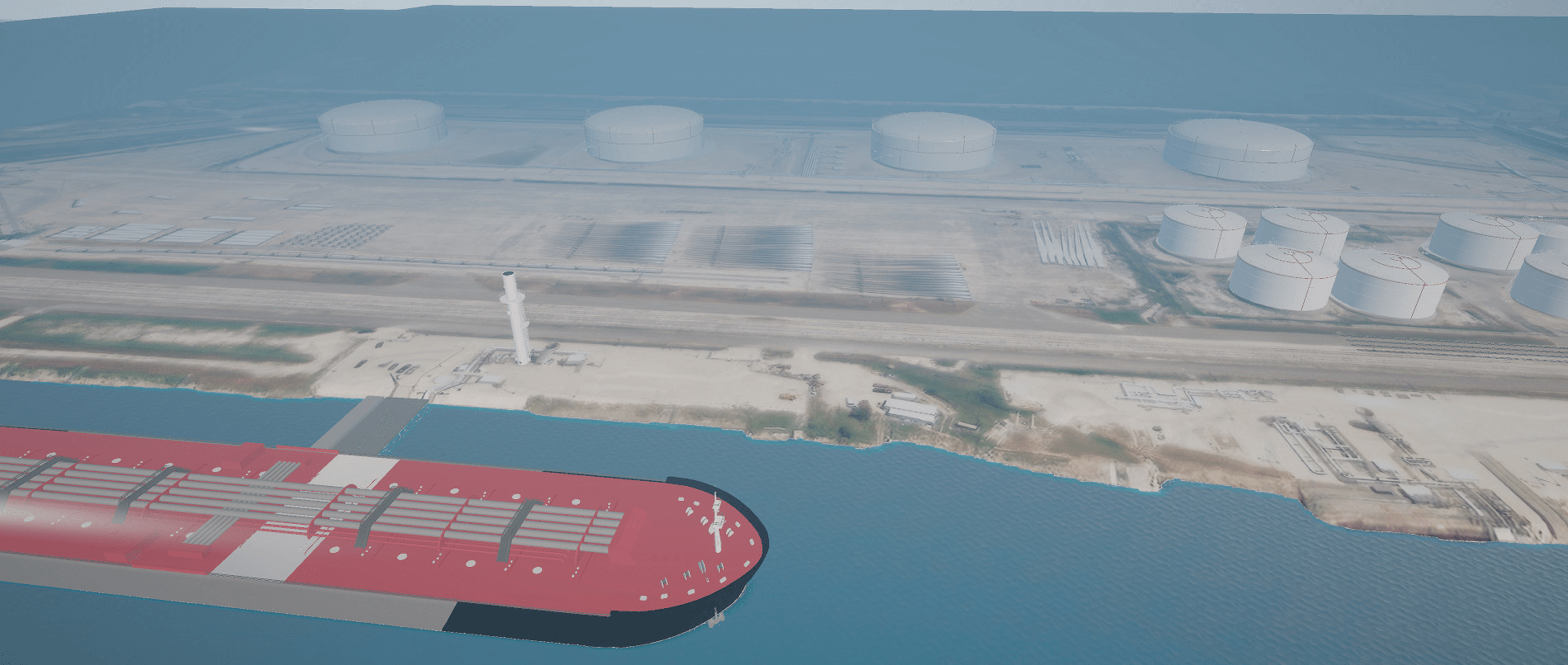 Scenario 3D Image of a Terminal