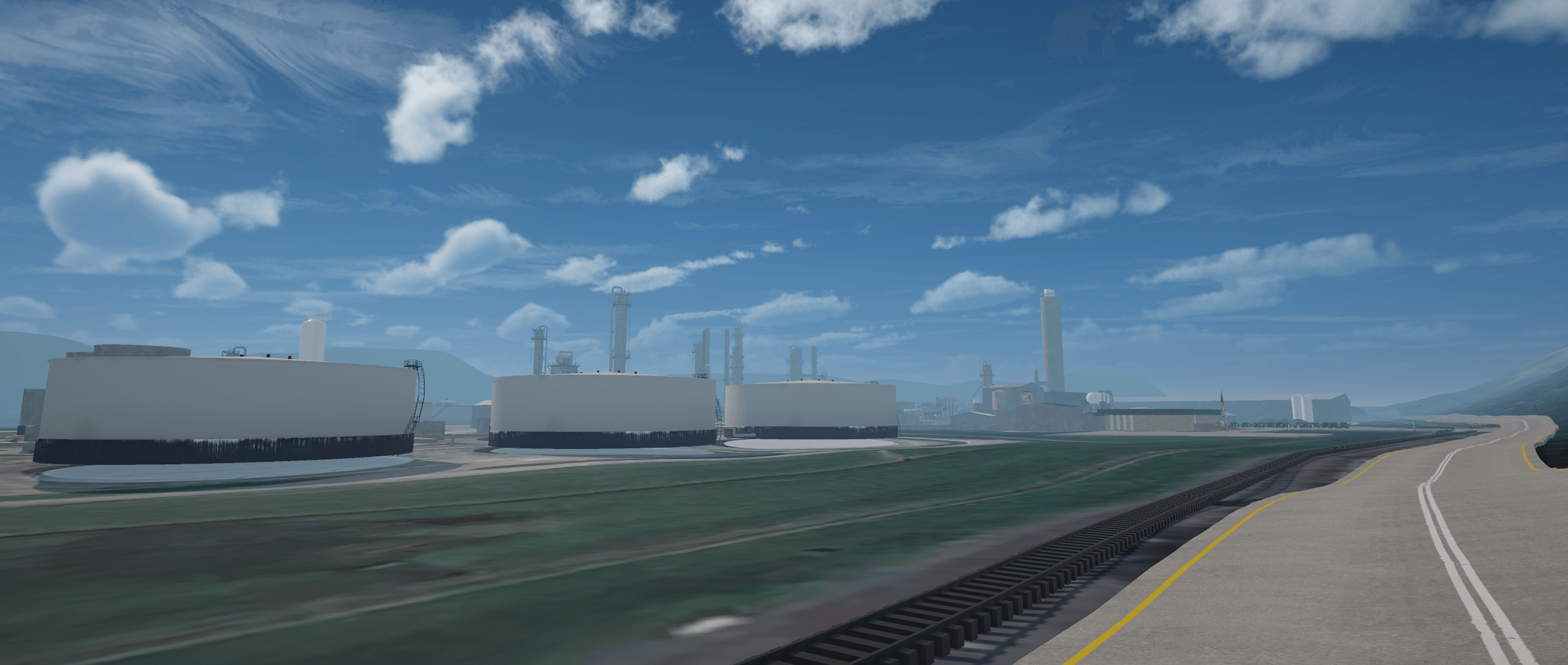 Scenario 3D Oil Refinery
