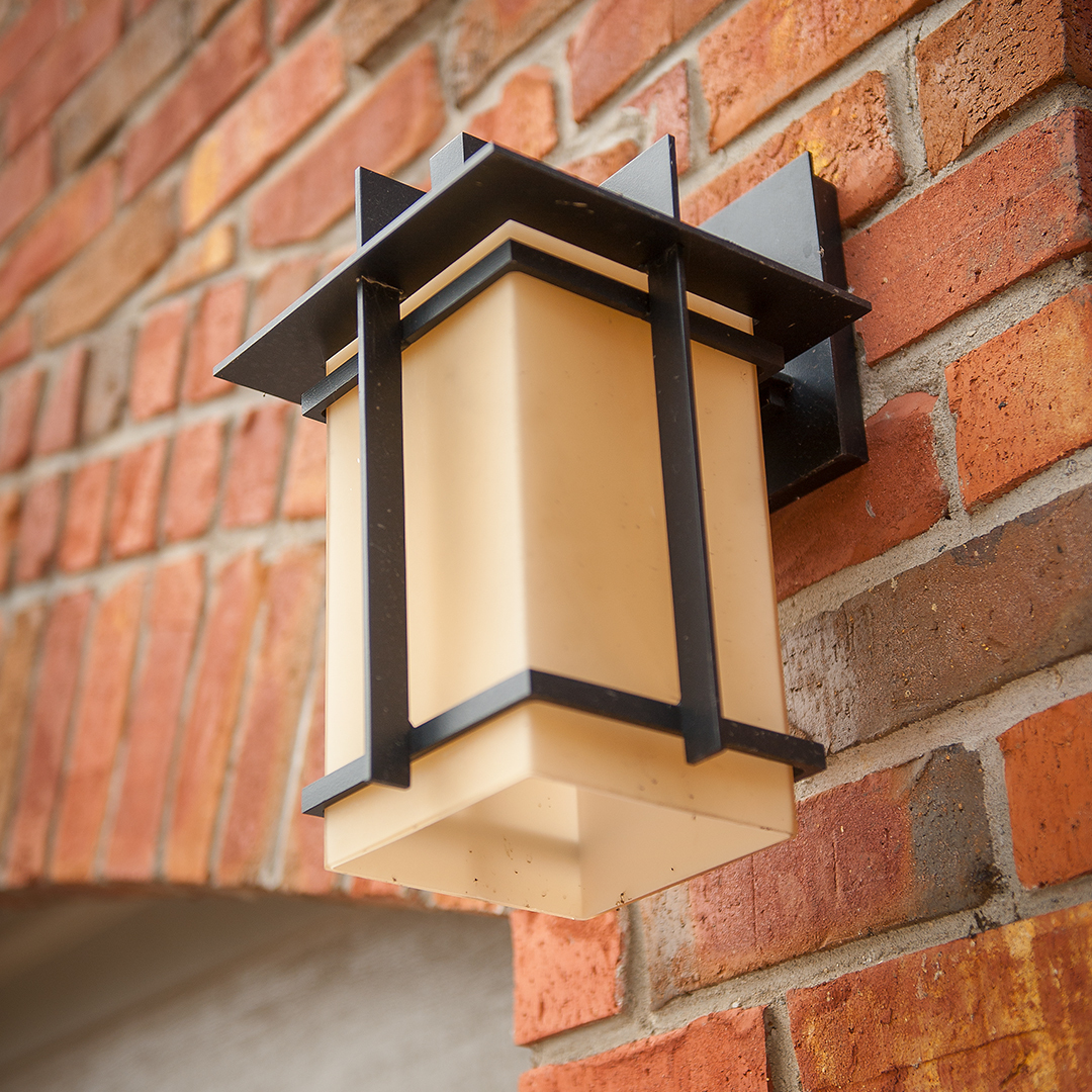 Details matter and add modern character to complement traditional brick style.