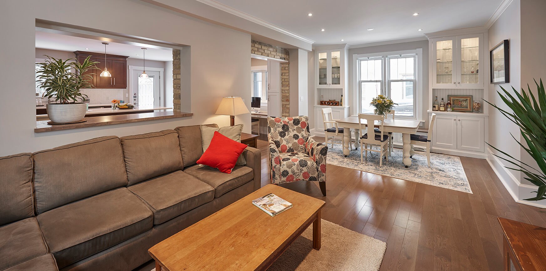 Home addition project expanding a family home in Kitchener-Waterloo