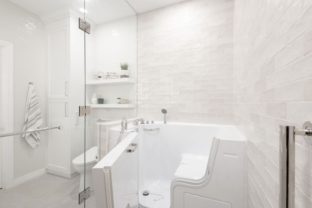 A Bathroom Designed for Aging in Place - renovation project gallery image 6 by Pioneer Craftsmen