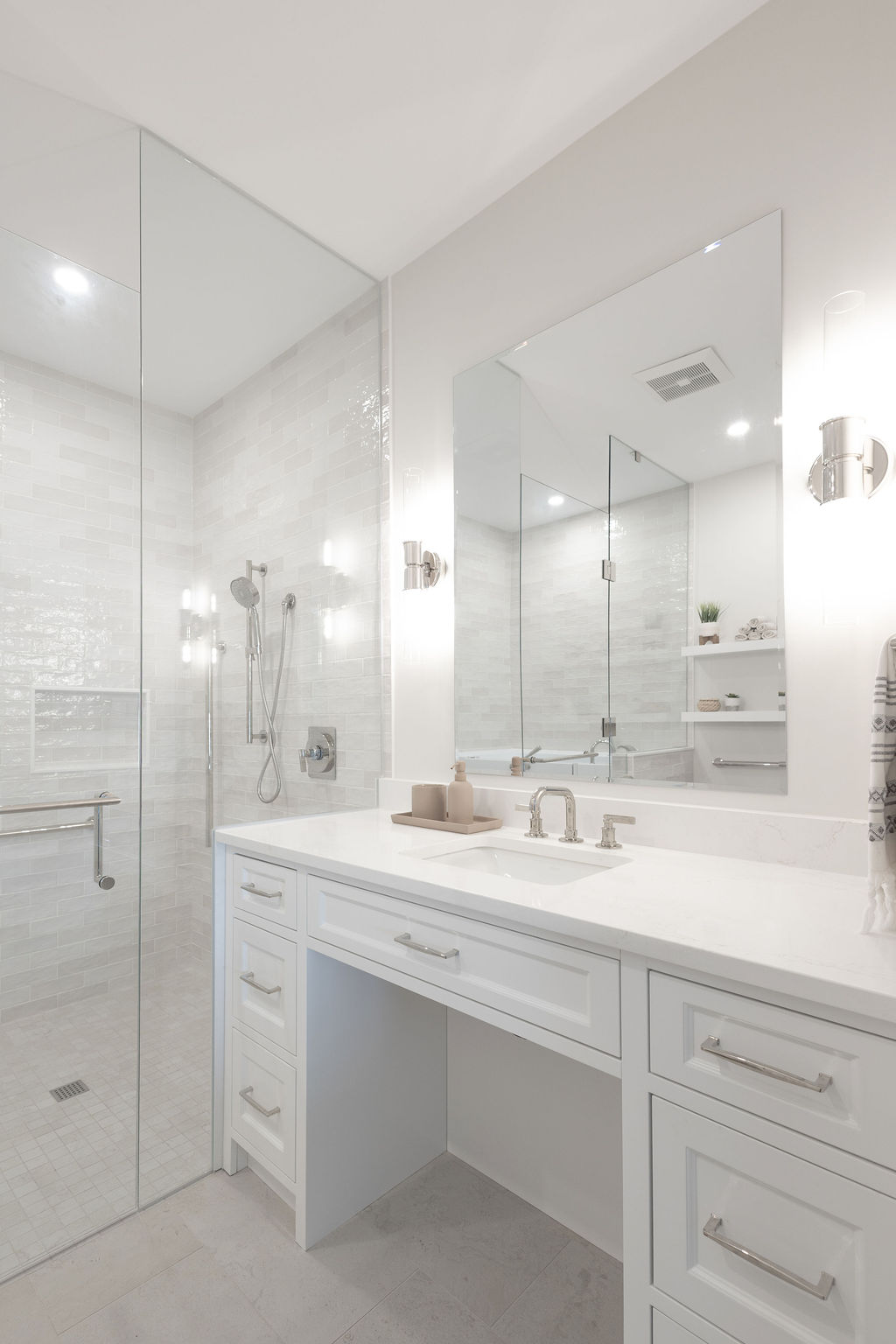 A Bathroom Designed for Aging in Place - renovation project gallery image 1 by Pioneer Craftsmen