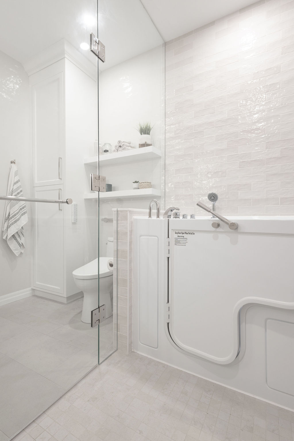 A Bathroom Designed for Aging in Place - renovation project gallery image 4 by Pioneer Craftsmen