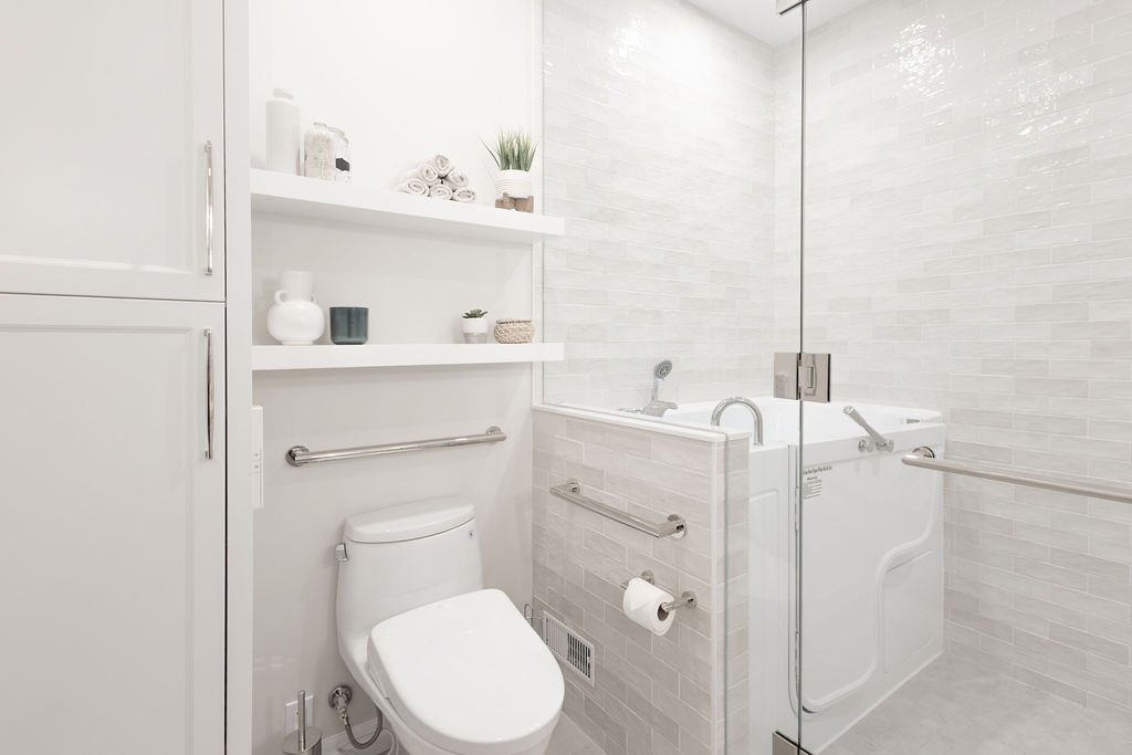 A Bathroom Designed for Aging in Place - renovation project gallery image 7 by Pioneer Craftsmen