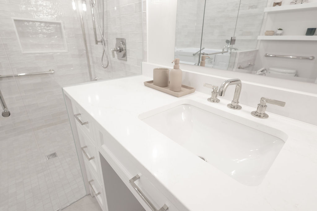 A Bathroom Designed for Aging in Place - renovation project gallery image 9 by Pioneer Craftsmen