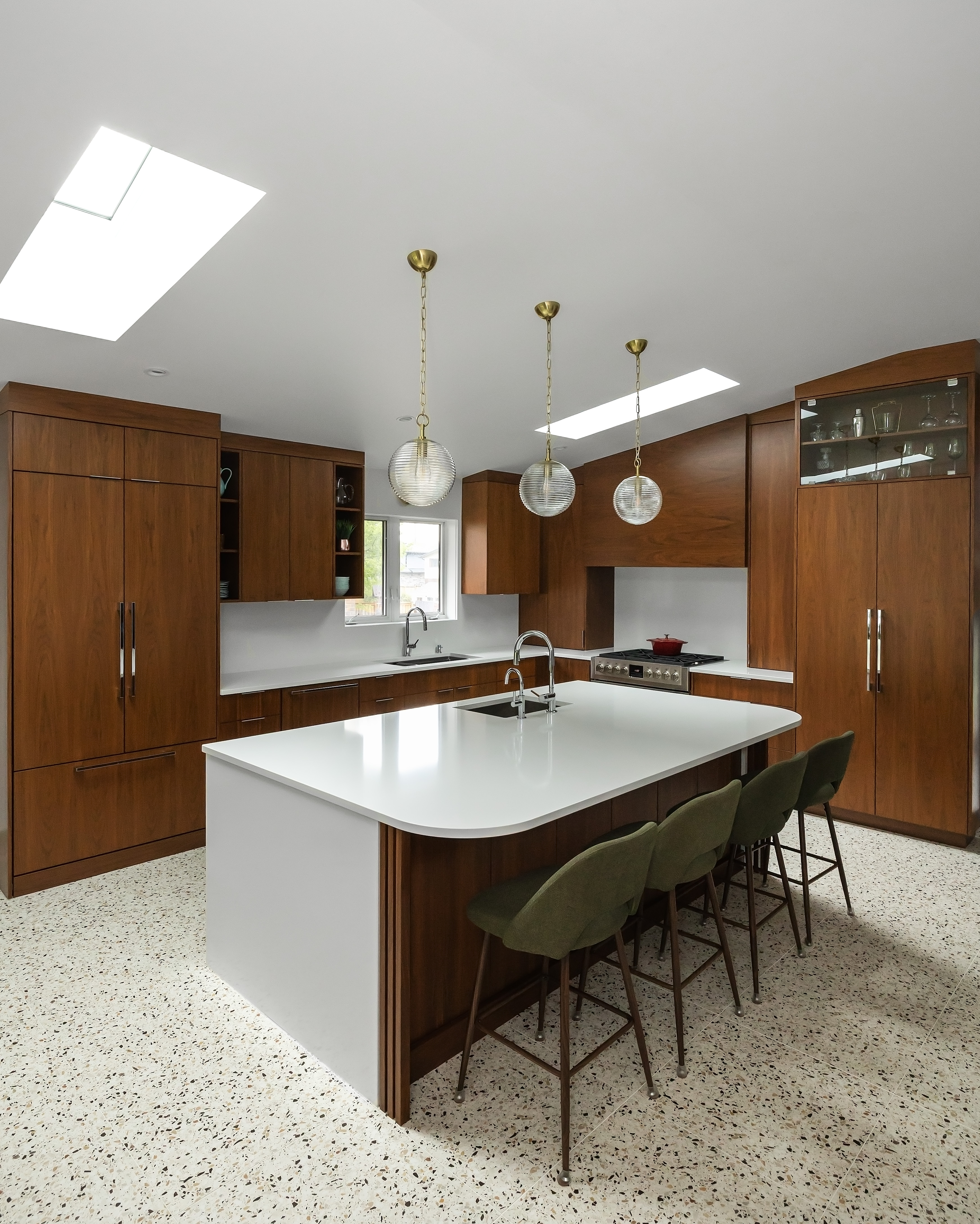 A Mid-Century Kitchen, Reimagined for Today - renovation project gallery image 7 by Pioneer Craftsmen