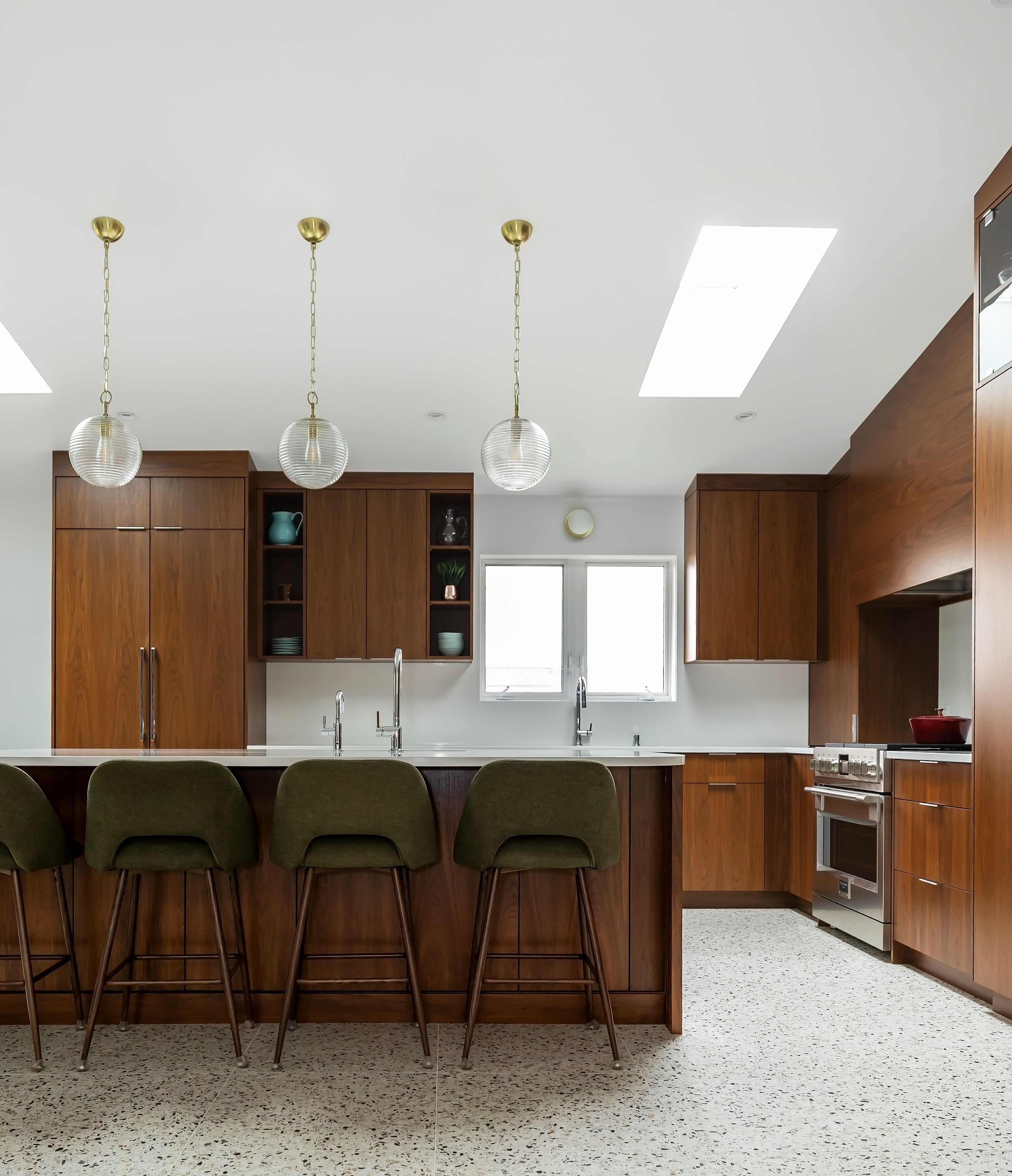 A Mid-Century Kitchen, Reimagined for Today - renovation project gallery image 4 by Pioneer Craftsmen