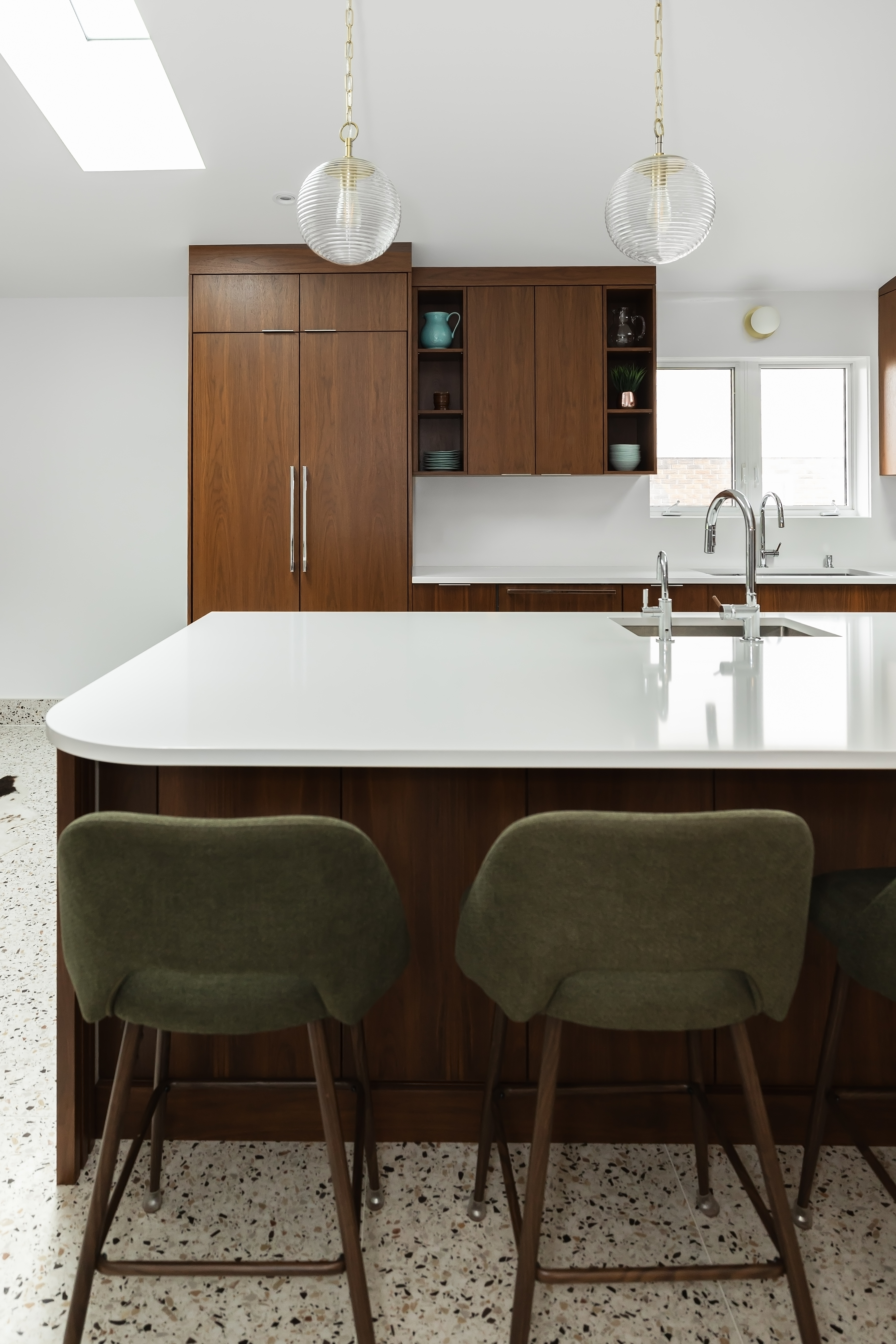 A Mid-Century Kitchen, Reimagined for Today - renovation project gallery image 8 by Pioneer Craftsmen