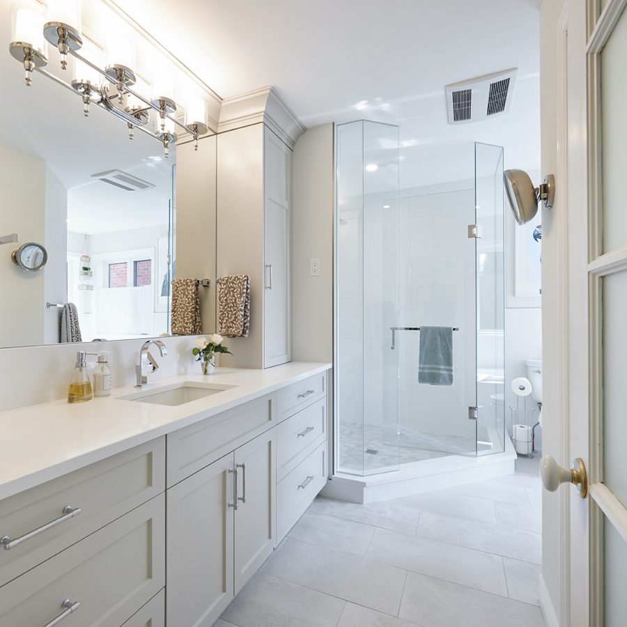 Before and after renovation comparison - NEW MORDERN LOOK by Pioneer Craftsmen