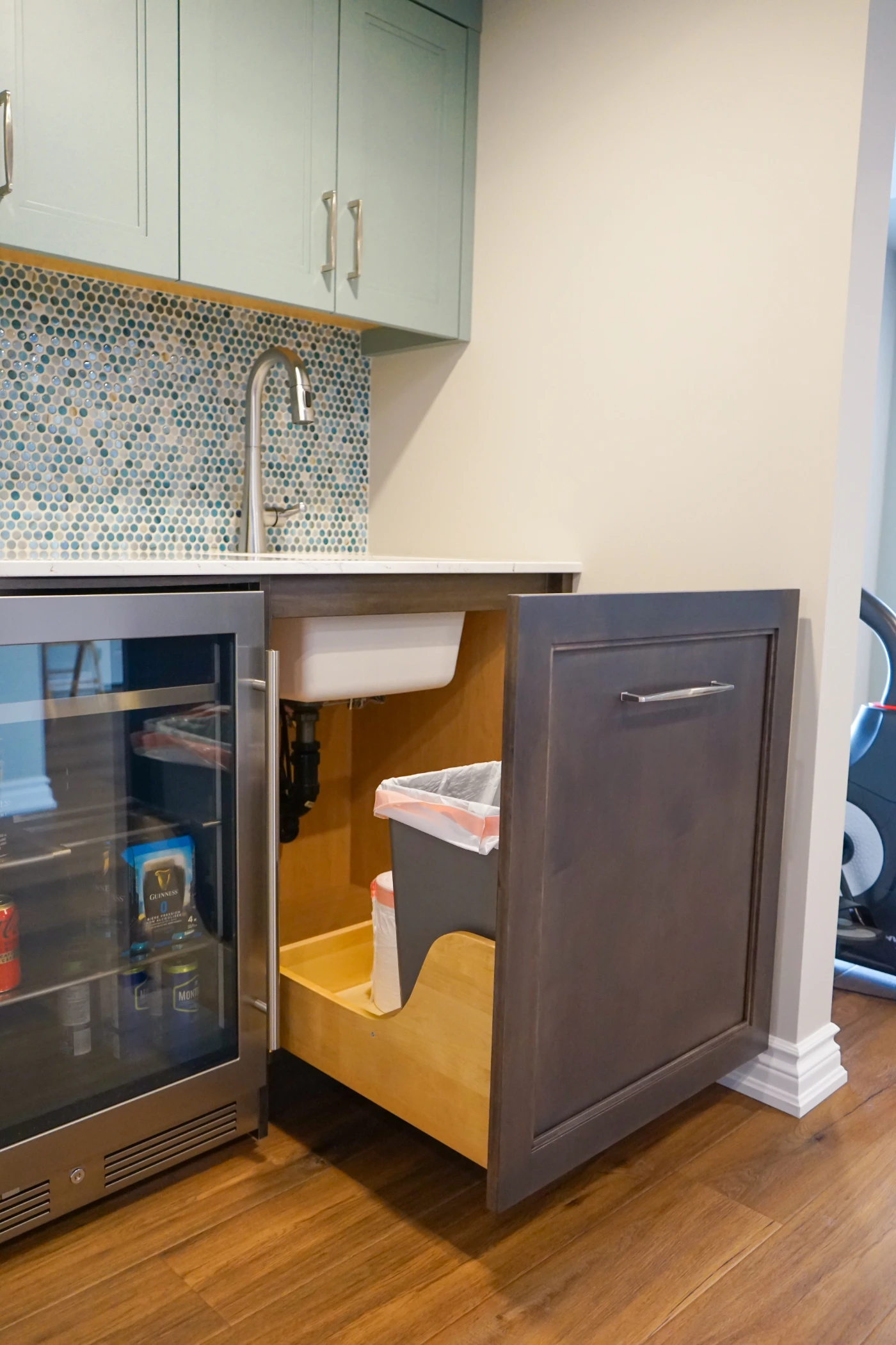 Maximizing Family Living: A Thoughtful Basement Addition with Outdoor Flow  - renovation project gallery image 7 by Pioneer Craftsmen