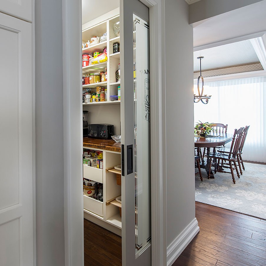 Before and after renovation comparison - MORE STORAGE by Pioneer Craftsmen