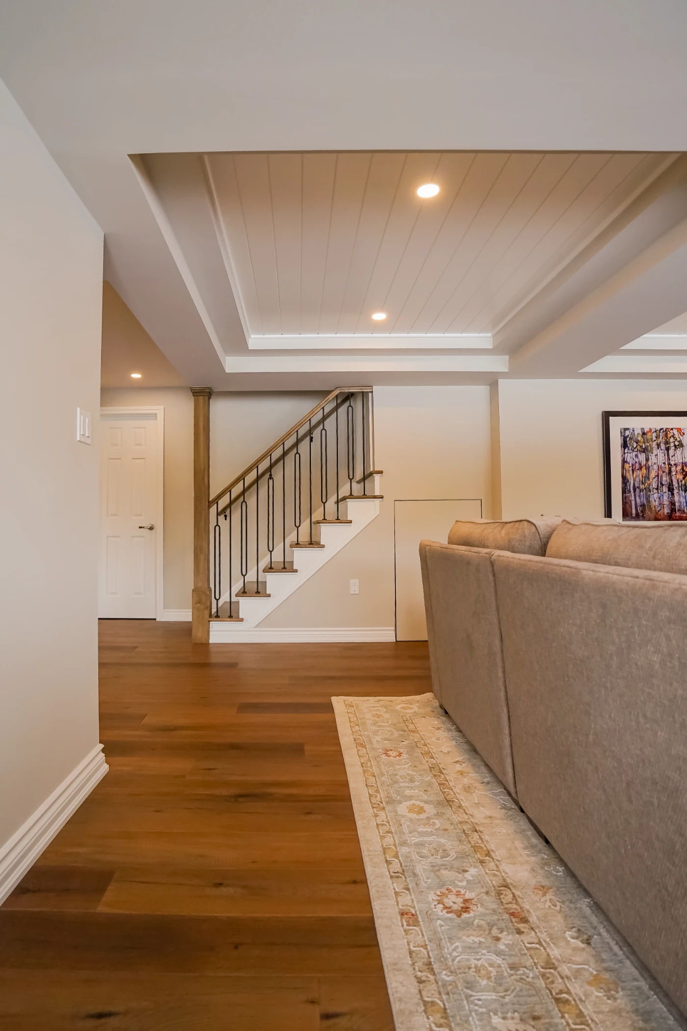 Maximizing Family Living: A Thoughtful Basement Addition with Outdoor Flow  - renovation project gallery image 9 by Pioneer Craftsmen