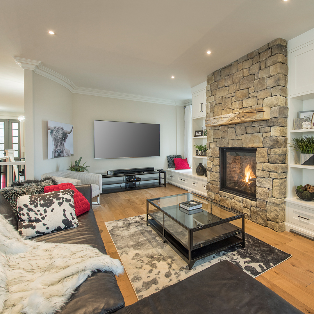 NEW MODERN LOOK - renovation project gallery image 1 by Pioneer Craftsmen