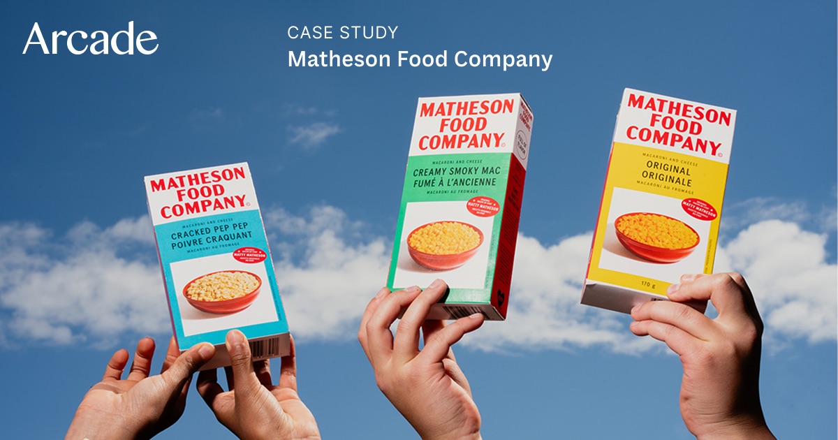 Matheson Food Company Case Study • Arcade Studios