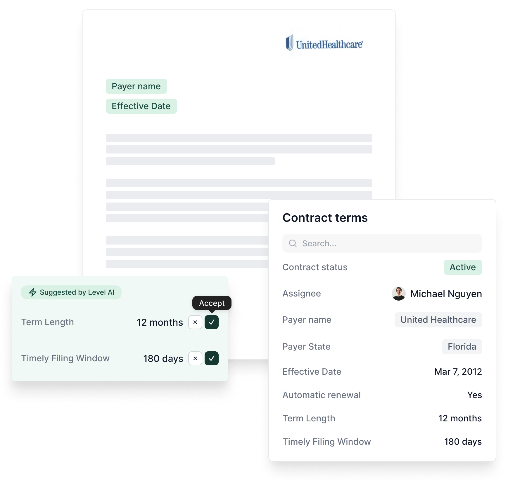 Dashboard mockup