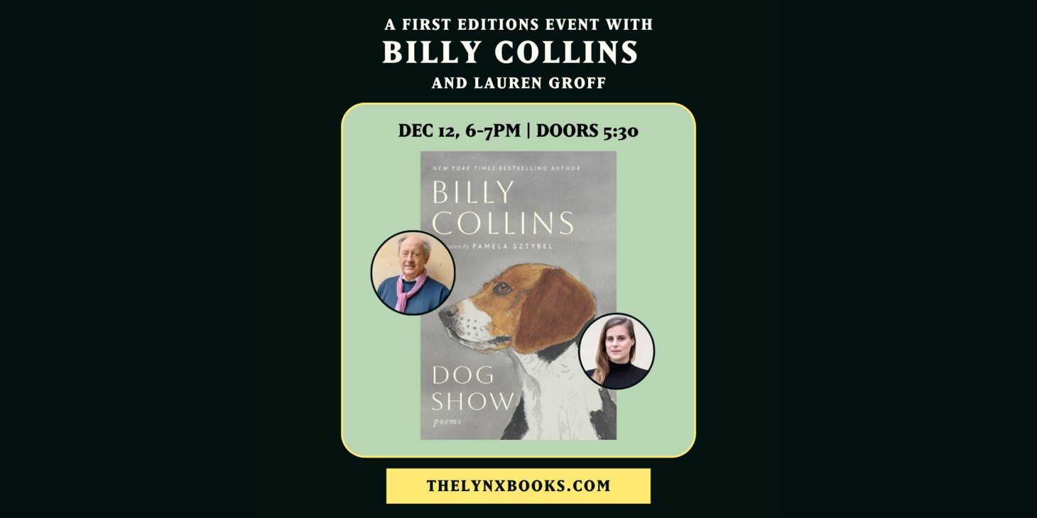 The Lynx Presents an evening with poet Billy Collins