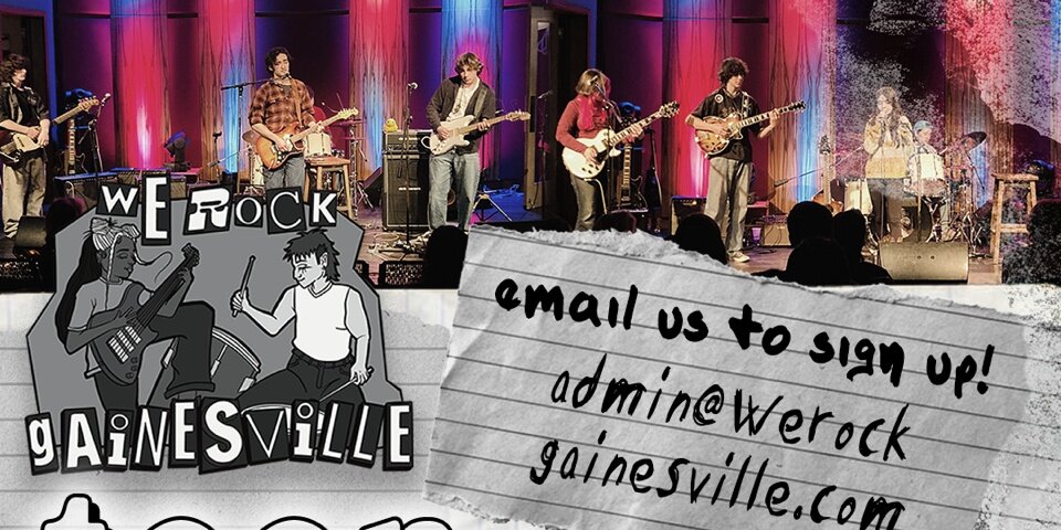 Teen Open Mic with We Rock Gainesville