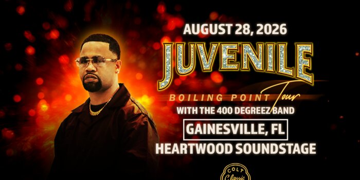 Juvenile’s Boiling Point Album Release Tour with The 400 Degreez Band & Special Guests