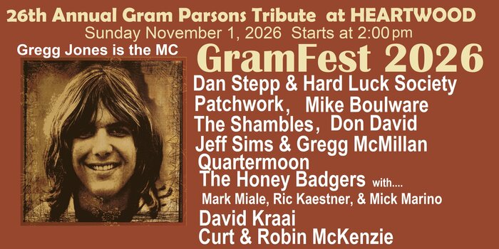GramFest 2026: Gainesville's Gram Parsons Tribute